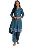 Libas Women'S Silk Blend Co Ord Set (49148