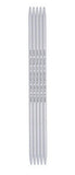 Addi Double Pointed Aluminum 4Inch (10Cm) Knitting Needles (Set Of 5); Size Us 04 (3.50 Mm)