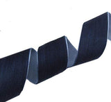 Chenkou Craft 5Yards Dark Gray 1 1/2 Velvet Ribbon Bulk (Dark Gray, 1 1/2(40mm))