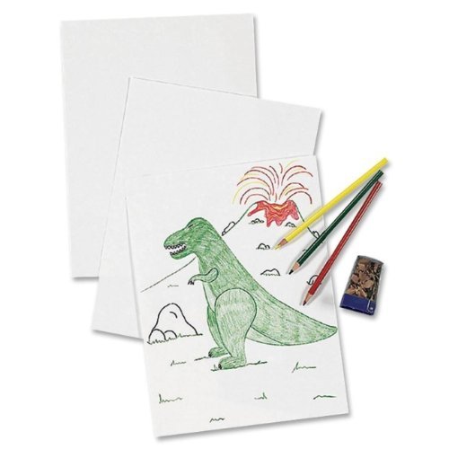 Pacon 4718 Sulphite Drawing Paper - 500 Sheet - 57lb - 18 X 24 - 500 / Ream - Bright White