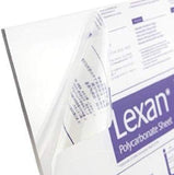 Polycarbonate Lexan Sheet Clear 0.125- 1/8 x 24 x 48 - Thermoforming