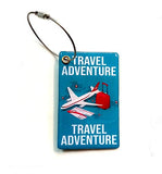 Pilot18 Travel Advanture 3D Bag Tag For Traveller