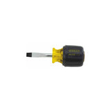 Stanley 66088 1/4Inch Vinyl Grip Stubby/Standard Tip Screwdriver