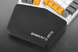 Grifiti Fat Wrist Pad Ergodox 2 Piece Set 6.5 X 4.2 X 0.75 Mirror Wrists Rests Support Accessories For Gaming Computer Key
