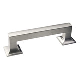 Hickory Hardware Studio Collection Pull 3-3/4 Inch (96mm) Center to Center Stainless Steel Finish (10 Pack)