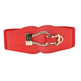 Fabme WomenS Corset Belt (Red), Free Size, (Acc021Rd)