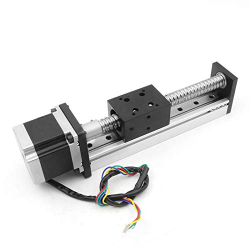 Rattmmotor Cbx1605 300Mm / 11.81 Linear Stage Actuator With Square Linear Slide Rail And 1605 Ballscrew Motorized Xy Xyz Linea