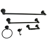 Kingston Brass Bahk2612478Orb Provence Bathroom Hardware Set, 24L, Oil Rubbed Bronze