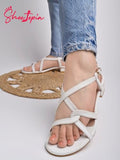 Shoetopia Women'S Girls-Snd-179 Sandal-8 Kids Uk (Girls-Snd-179-White)-Eu41,White,8,B0D4VQTXPB