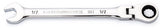 GEARWRENCH 1/2 4 Degree Swing Arch 12 Point Flex Head Ratcheting Combination Wrench 86745