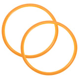Lurrose 2 pcs Pressure Cooker Sealing Ring Silicone Gasket Replacement 8.66 in Lid Liner for Pressure Cooker Parts & Accessories