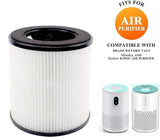 Aliddle B-D02L H13 True HEPA Filter Set, Compatible with Mooka and Koios B-D02L Purifier, 3-in-1 H13 True HEPA Replacement Filte
