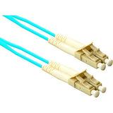 Enet 5M Lc/Lc Duplex Multimode 50/125 10Gb Om3 Or Better Aqua Fiber Patch Cable