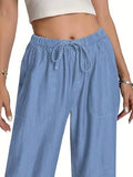 Toplot Women'S Wide-Leg Drawstring Jeans Pants (Wide-Leg-Jeans-5251-Light-34),Light,34,B0F299T8QM