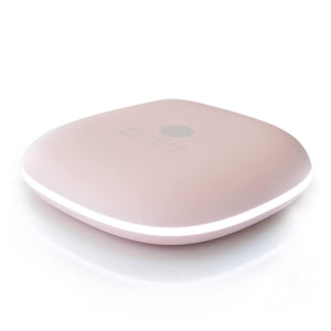 Mavoro LED Lighted Travel Makeup Mirror, Rechargeable, 1x/10x Magnification - Daylight LED, Pocket or Purse Mirror, Small Travel