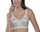 Trylo Women'S Non-Wired Bra (Krutikachikan-137_White_36),White,36,B00R8G3CE0