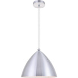 Living District Kenneth 1 Light Burnished Nickel Pendant
