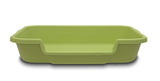 KittyGoHere Cat Litter Box, Large Size, Apple Green Color, Durable & Pet Safe Kitty Litter Box, Indoor Open Top Entry Cat Litter