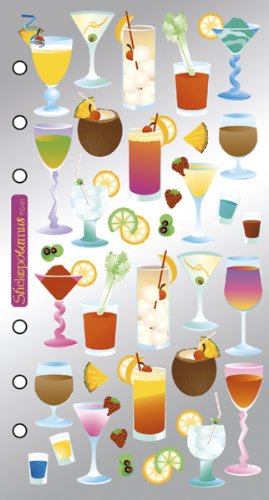 Sticko Sticker Themed-Cocktails SPPC01, Other