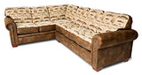 American Furniture Classics Model Angler'S Cove Two Piece Sectional Sofa, Brown