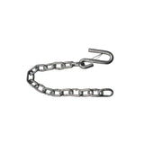 Fulton Safety Chains Safety Chain, Grade 30, 1/4 x 24-Inch with 7/16-Inch Wire Safety Latch