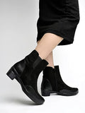 Shoetopia Stylish Black Boots.,Black,7,B0CH54TQGT