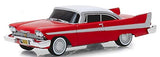 Greenlight 44840B Hollywood Series 24 Christine 1958 Plymouth Fury Evil Version with Blacked Out Windows 1/64 Scale