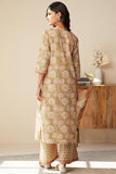 Kurta Set: Ethnicity For The Modern Woman: Redefine Your Style With Our Printed Sets, Blending Tradition And Contemporary Fashion! Yellow Yellow S