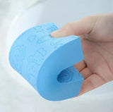 Trendmad Ultra Soft Exfoliating Asian Bath Sponge l Body Scrubber Sponge (Pack of 2)