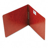 Acco Pressboard Report Cover, Prong Clip, Letter, 2 Capacity, Red (Pack of 25)