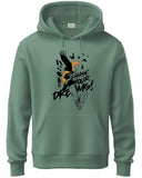 Adro Men'S Cotton Neck Hooded Sweatshirt (H24-M-Dream-Pt-S_Pista)