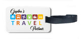 GopikaS Travel Partner Name Luggage Tag Customised Personalized Tour Travel Tag 02