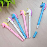 One Click Shopping Pink Stylish Unicorn Gel Pen