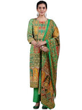 Libas Womens Printed Crepe Straight Kurta With Trousers And Dupatta
