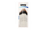 HS Keep Smiling Brush (Short Hand;e Round Brush Set of 12)