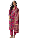 Libas Women'S Cotton Kurta Sets (99055O_Pink_M)