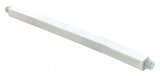 Ez-Flo 15198 Adjustable Plastic 24-Inchs Towel Bar White Plastic -Like New