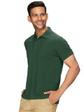 Xyxx Men'S Solid Regular Fit Shirt (Xy_Cr14_Polo Tshirt_1_Oak Green