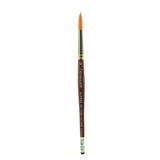 Grumbacher Goldenedge Golden Toray Round Watercolor Brush, Synthetic Bristles, Size 12 (4620.12)