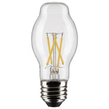 Satco 6Pk 5w BT15 LED 2700K Medium Base Dimmable - 40w equiv