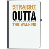 Udnag Ruled Notebook Diary Walking | Straight Outta The Walking, [A5 80Pages 80Gsm]