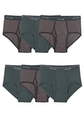 Fruit of the Loom Mens Fashion Brief Assorted (Pack of 6), Solids and Stripes, XLarge