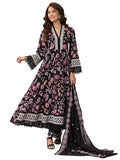 Libas Women'S Cotton Anarkali Kurta Sets (99088O_Black_S)