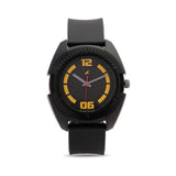 Fastrack Quartz Analog Black Dial & Silicone Band Strap Watch For Men-Ns3116Pp03