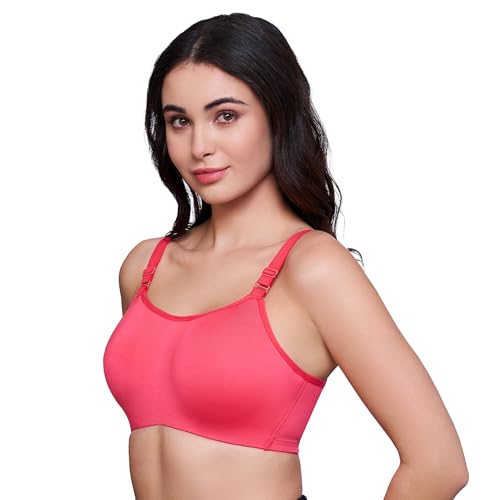 Trylo Advancefit Bra - Cranberry - 38 - F - Cup,CRANBERRY,38,B0DB5DHPQG