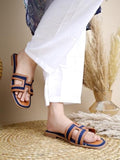 Shoetopia Classy Blue Flats For Women & Girls /Eu40,Blue,7,B0FF3DTNDP