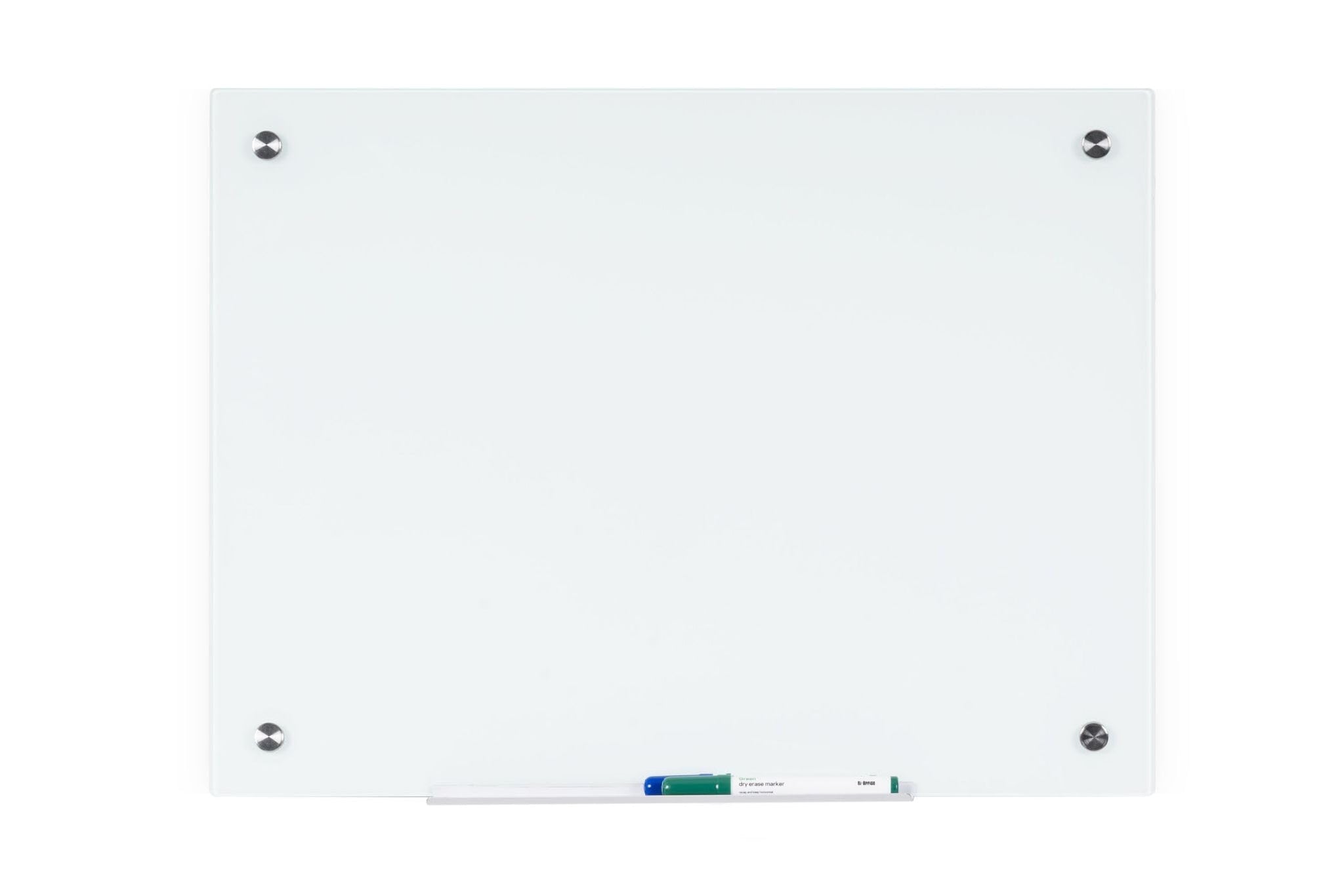 River Glass Dry-Erase Board, 24 X 36, Non-Magnetic