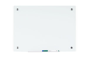 River Glass Dry-Erase Board, 24 X 36, Non-Magnetic
