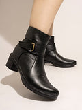 Shoetopia Women'S Flat Boots/Black /Eu36 / Uk3,Black,3,B0BSC3LJ2B
