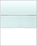 Business Voucher Check Stock - 1000 Sheets, Check in Middle, Green Diamond